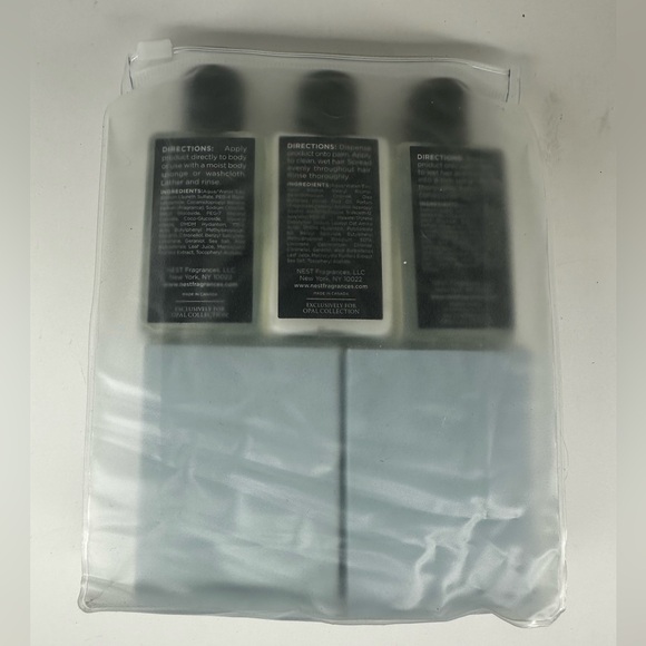 NEST Fragrances Ocean Mist & Sea Salt TRAVEL SET with Free Bag - Picture 2 of 3
